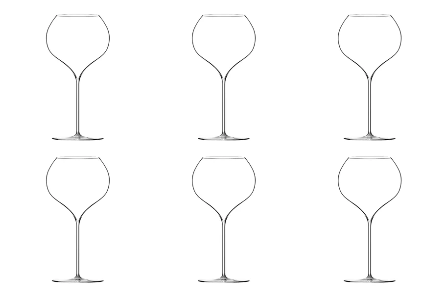 6er Set Jamesse Grand Blanc Weissweinglas 64cl mundgeblasen