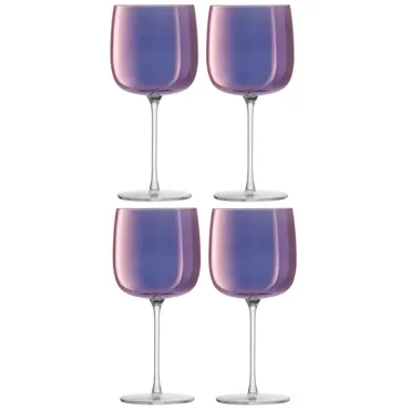 4er Set Aurora Weinglas 450ml polar violet