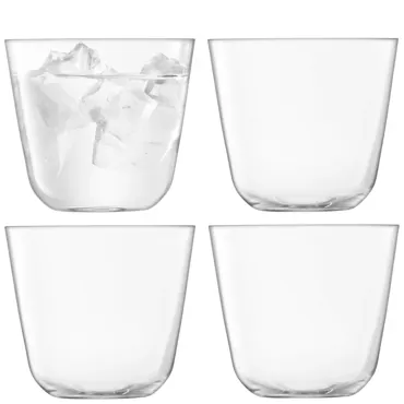 4er Set Arc Trinkbecher 260ml klar