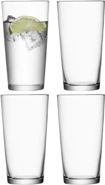4er Set Gio Saftglas gross 320ml transparent