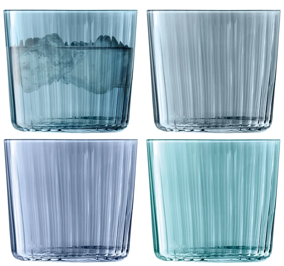 4er Set Gems Trinkbecher 310ml saphir assort.