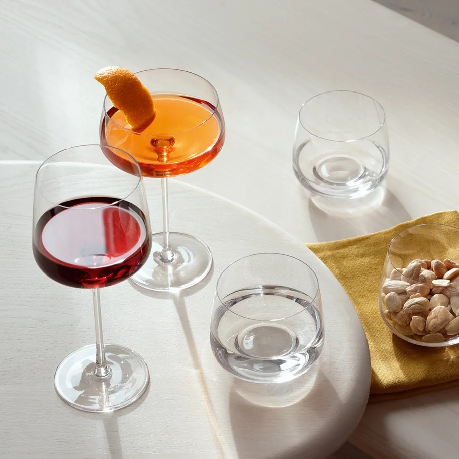 4er Set Metropolitan Stemless Glas 360ml klar