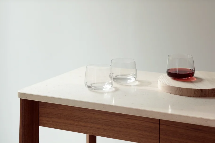4er Set Metropolitan Stemless Glas 360ml klar