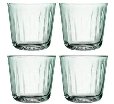 4er Set Mia Becher 250ml - recy. Optik