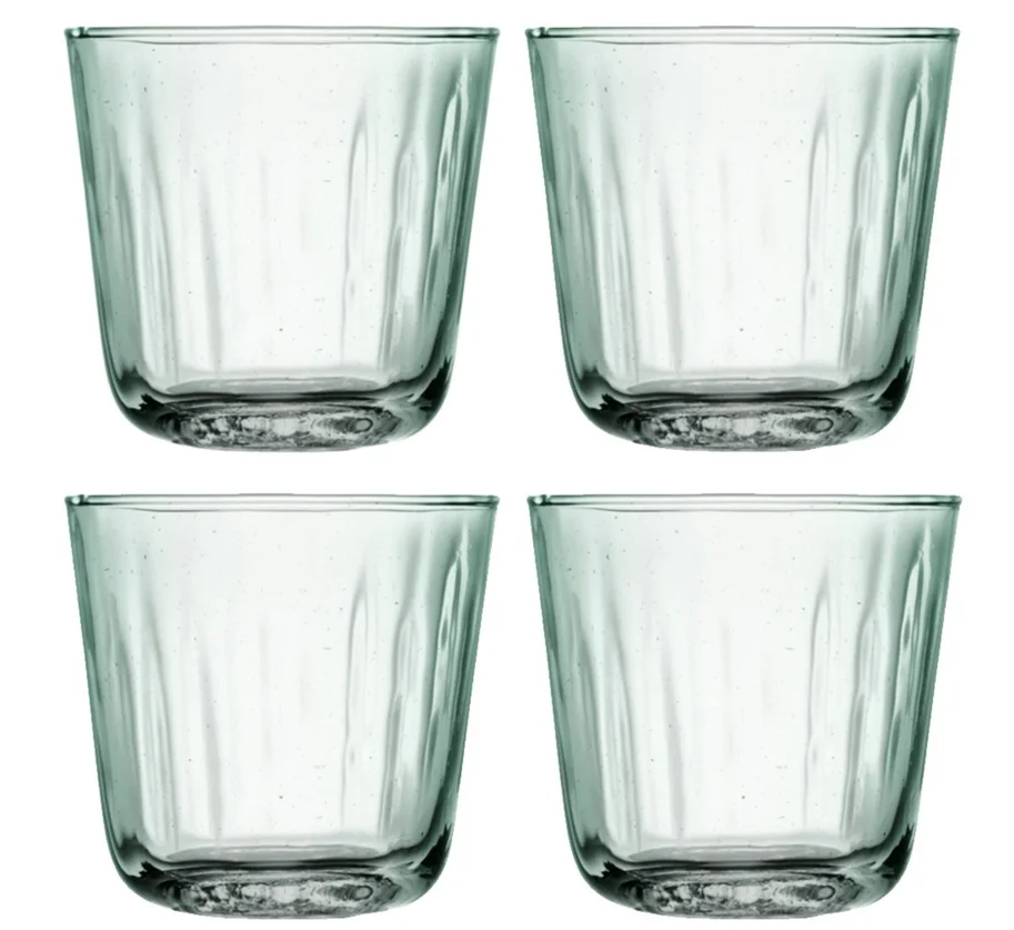 4er Set Mia Becher 250ml - recy. Optik