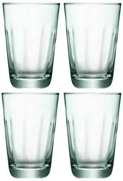 4er Set Mia Saftglas 350ml - recy. Optik