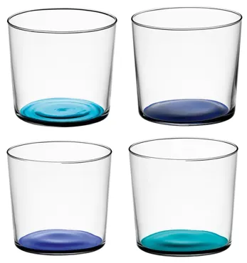 4er Set Coro Trinkbecher 310ml lagoon assortiert