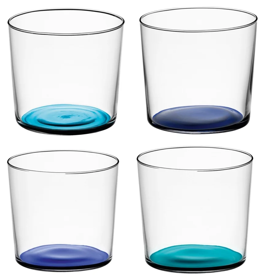 4er Set Coro Trinkbecher 310ml lagoon assortiert