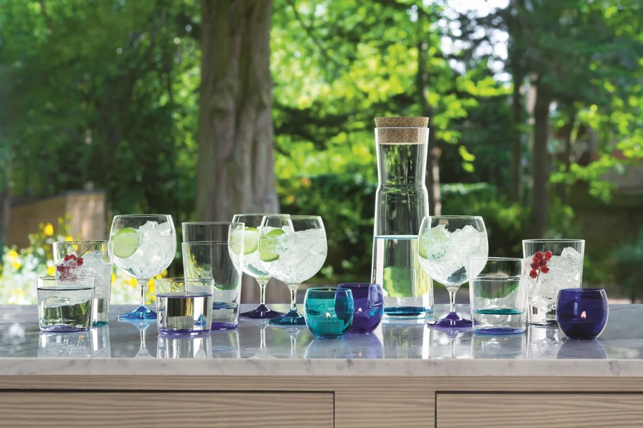 4er Set Coro Trinkbecher 310ml lagoon assortiert