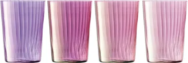 4er Set Gems Longdrinkglas 560ml granat assort.