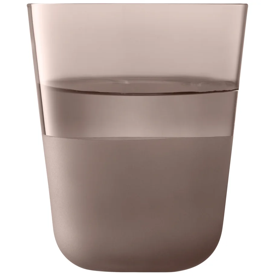 2er Set Arc Contrast Trinkbecher 380ml earth