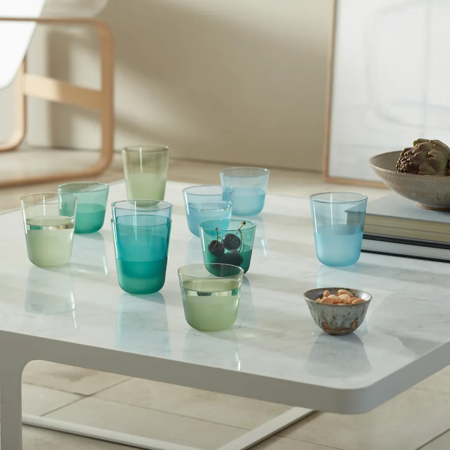 2er Set Arc Contrast Trinkbecher 380ml moss