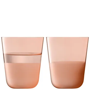 2er Set Arc Contrast Trinkbecher 380ml coral