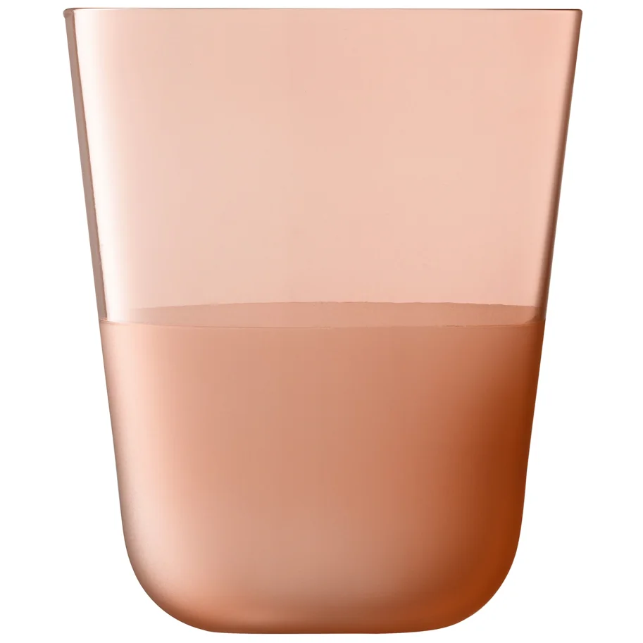 2er Set Arc Contrast Trinkbecher 380ml coral