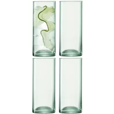 4er Set Canopy Bierglas 520ml recyceltes Glas
