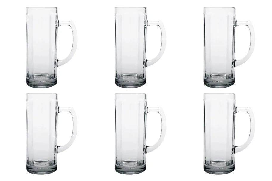 6er Set Deutschherren Seidel 37cl, 3 dl /-/ 16cm