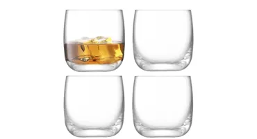 4er Set Borough Trinkbecher 300ml transparent