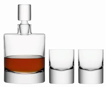Boris Whisky Set 3tlg transparent