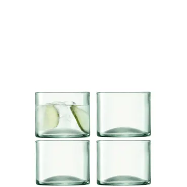 4er Set Canopy Trinkbecher 270ml recyceltes Glas