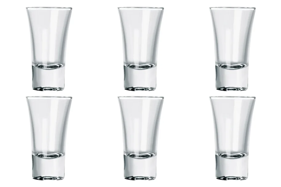 6er Set Cresta Junior Schnapsglas 3.5cl 7cm