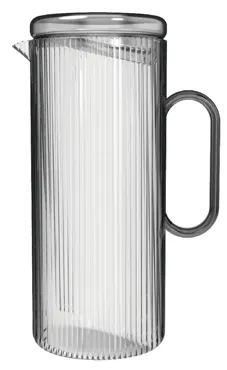 Karaffe aus Borosilikatglas, 1.2l grau