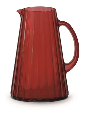 Krug aus Acryl 2.5lt., rot