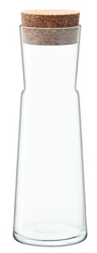 Gio Karaffe Korkstopfen 1.35l transparent