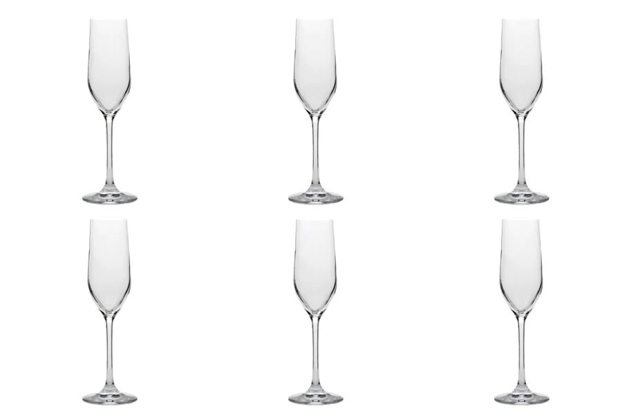 6er Set Grand Cuvée Sektkelch, 185ml, h: 219mm