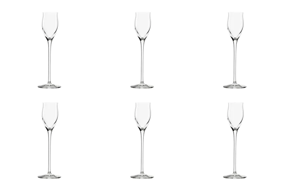 6er Set Quatrophil Bar&Liqueur Edelbrand 65ml H: 195mm