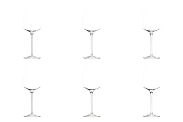 6er Set Quatrophil Bordeauxglas 644ml h: 255mm