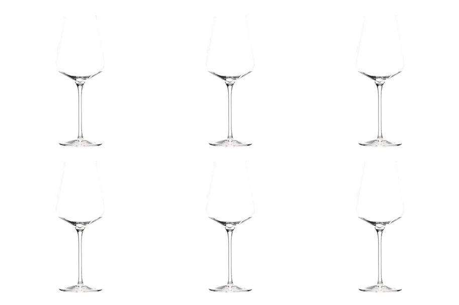 6er Set Quatrophil Bordeauxglas 644ml h: 255mm