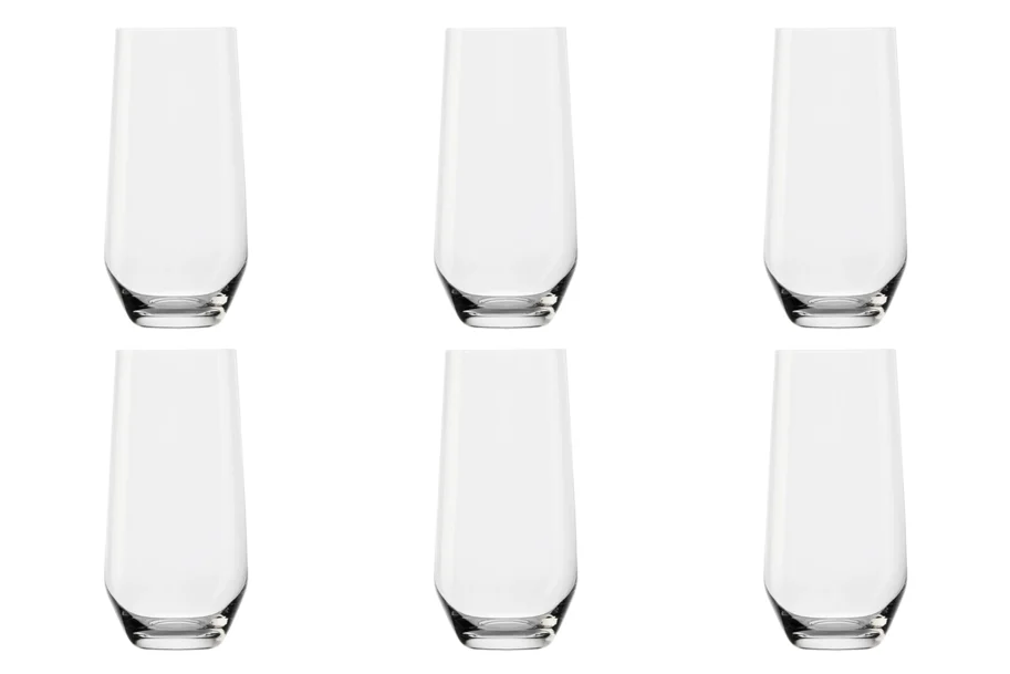 6er Set Quatrophil/Revolution Longdrink Glas 390ml