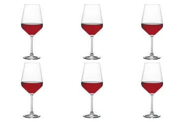 6er Set Harmony 53 Rotwein 51.2cl, 1 dl /-/ geeicht, 22.3cm