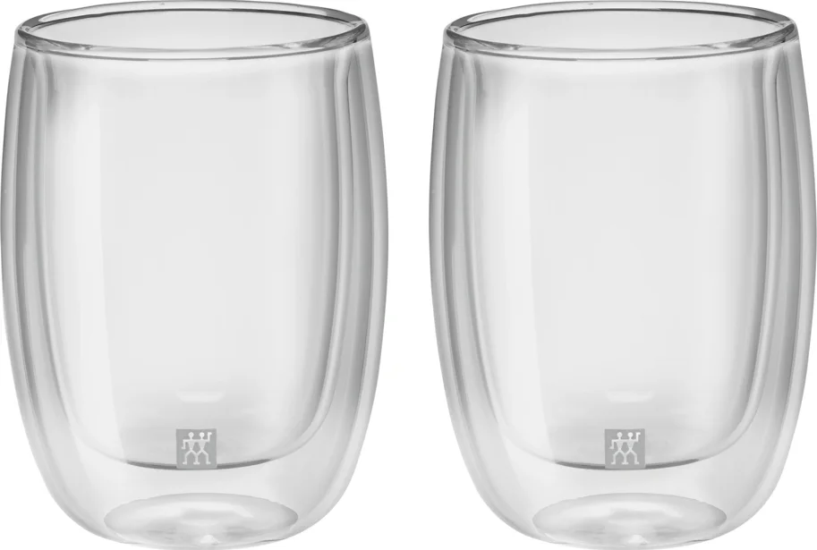 2er Set Sorrento Kaffeegläser doppelwandig 200 ml