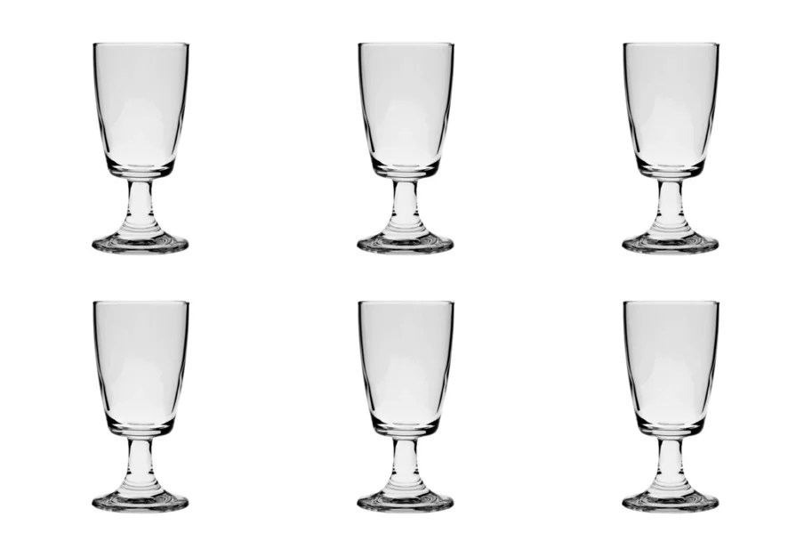 6er Set Vilan Kaffeeglas 21cl 14cm