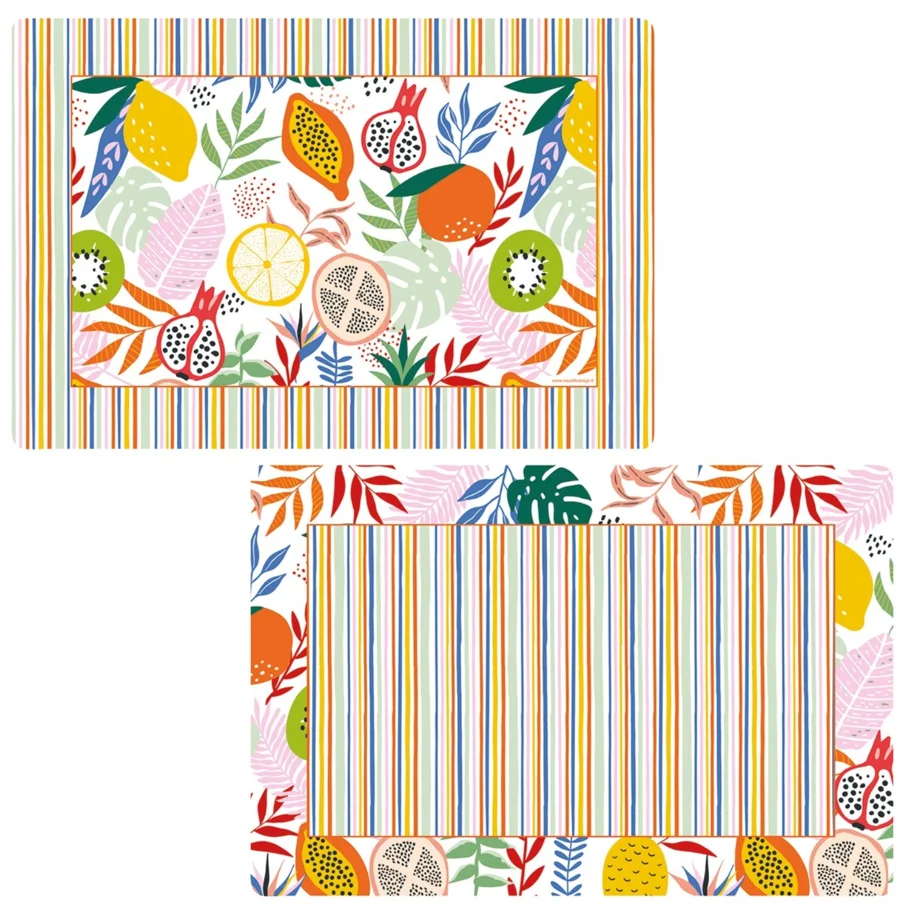 Tutti Frutti Tischset doppelseitig 45x30cm