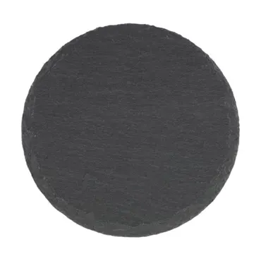 4er Set Naturschiefer-Untersetzer, rund, D10cm