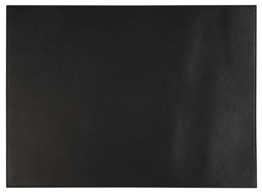 Tischset KUNSTLEDER 45x32,5cm schwarz