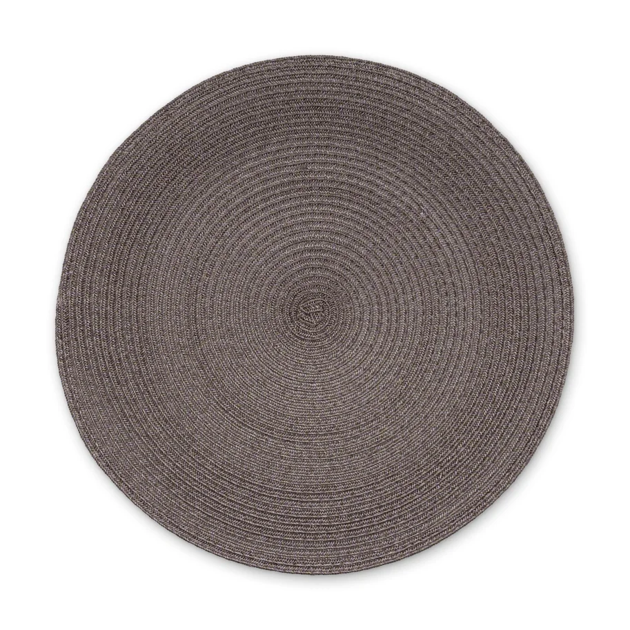 Tischset rund, taupe