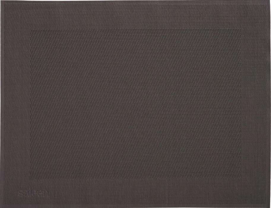 Tischset Rahmen, eckig, taupe, 32x42cm