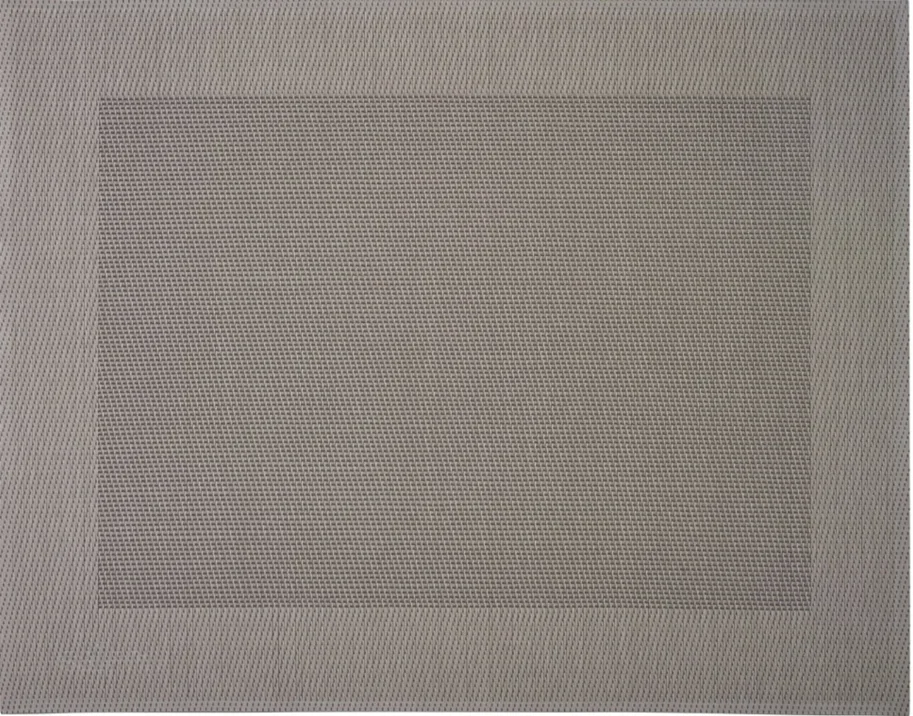 Tischset Rahmen, eckig, taupe hell, 32x42cm