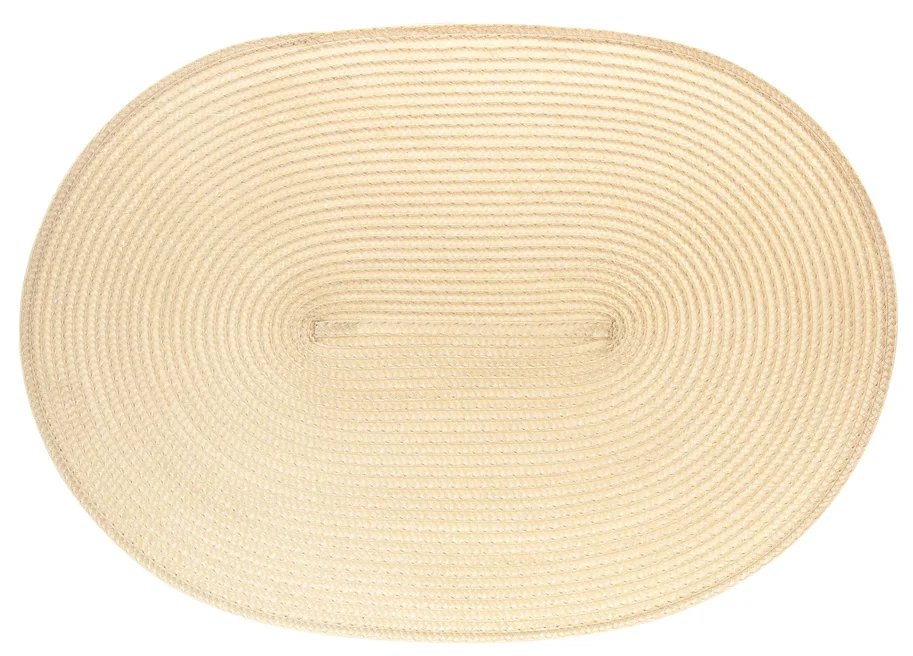 Tischset oval natur 45x31cm