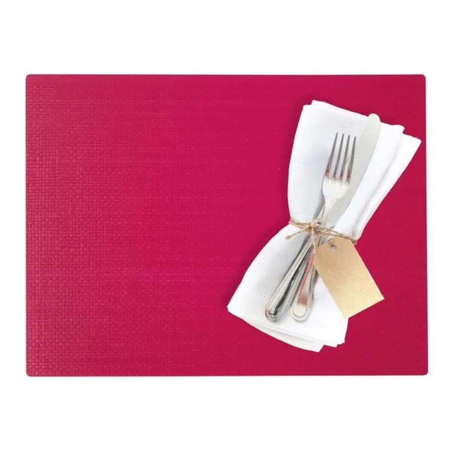 PP-Tischset Coolorista, eckig, magenta, 45x32.5cm