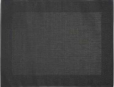 Tischset Rahmen, eckig, anthrazit, 32x42cm