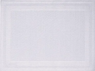 Tischset Rahmen, eckig, silber, 32x42cm