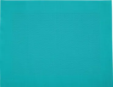 Tischset Rahmen, eckig, aquamarin, 32x42cm