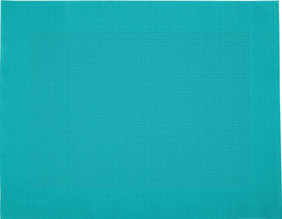 Tischset Rahmen, eckig, aquamarin, 32x42cm