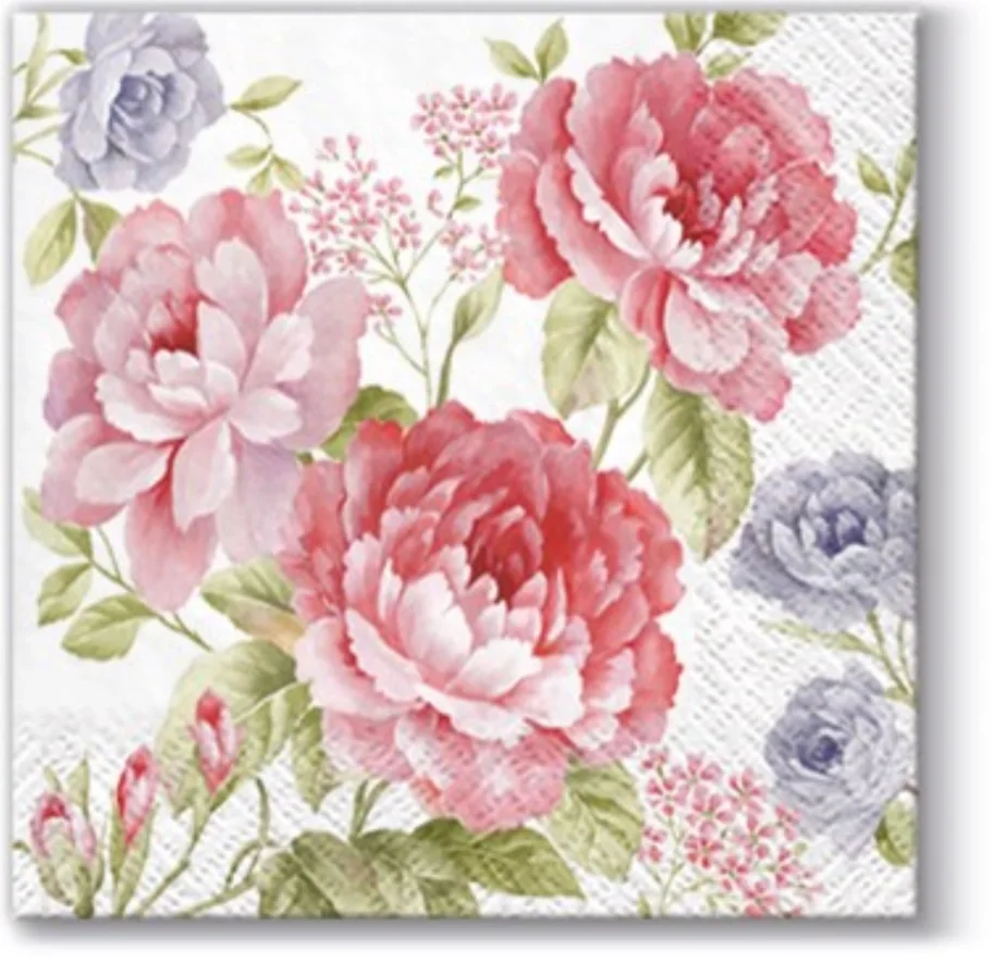 Servietten Cocktail 20x Julietta, 25x25cm