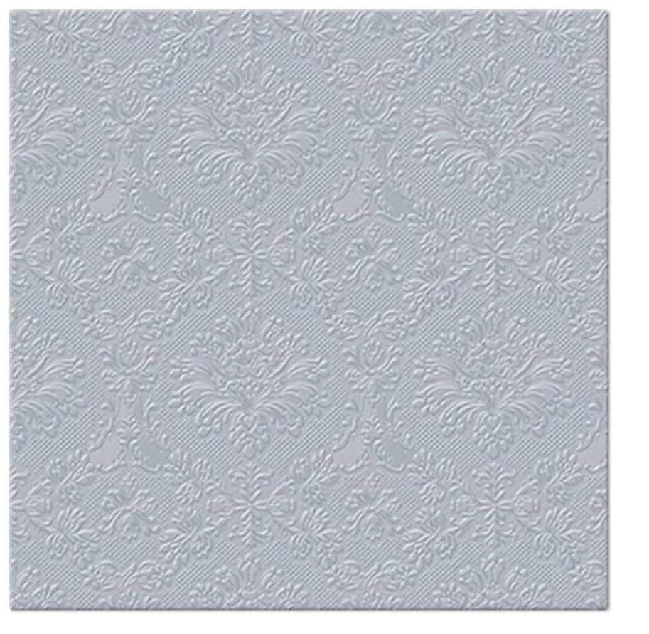 Servietten Lunch 20x Inspiration classic silber, 33x33cm