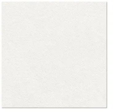 Servietten Dinner 50x Unifarbe weiss, 40x40cm